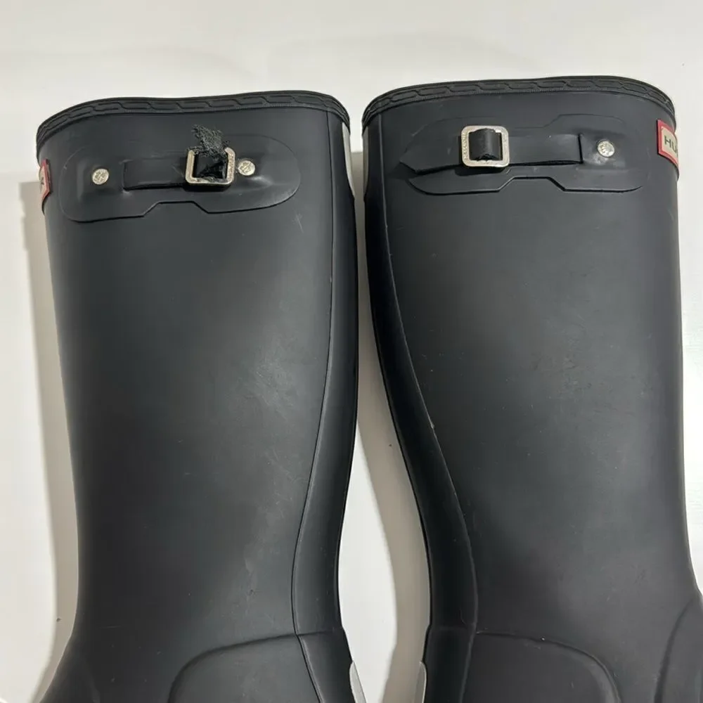 HUNTER Kids' Classic Rain Boot (Big Kid) EUC